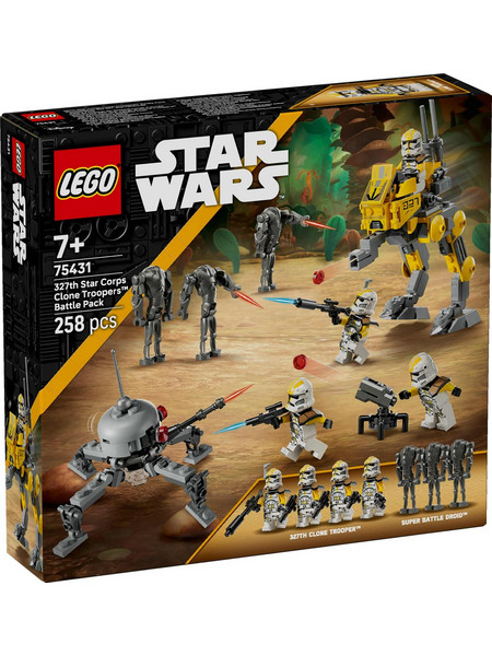 Lego Star Wars 327th Star Corps Clone Troopers Battle Pack για 7+ Ετών 75431