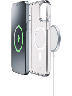 Θήκη Cellular Line Gloss Mag iPhone 15 MagSafe Transparent GLOSSMAGIPH15T