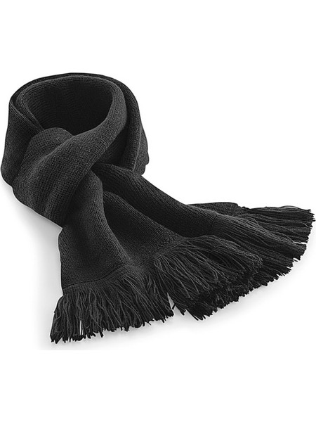 Κασκόλ B470 Beechfield Classic Knitted Black
