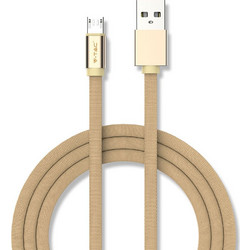 Καλώδιο Micro USB χρυσό 1m Ruby Series V-TAC 8495
