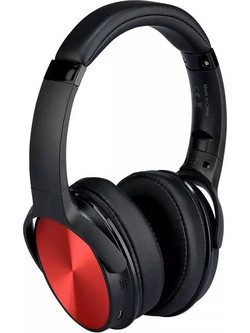 V-Tac 7729 Ασύρματα Bluetooth Ακουστικά Over Ear Κόκκινα