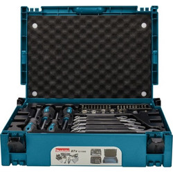 Makita E-11542 Machanic Tool Set 87-prt. in MAKPAC Size 1