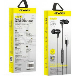 Awei TC-7 Handsfree In-Ear USB-C Black