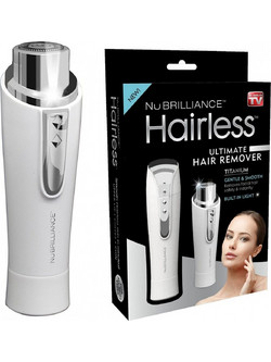 Nu Brilliance Hairless Trimmer Μηχανή Ανδρική Επαναφορτιζόμενη Προσώπου K490-24539