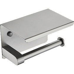 Χαρτοθήκη με Καπάκι Inox Χρωμέ Interflex 187901