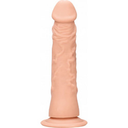 Shots RealRock Dong without Testicles Ρεαλιστικό Dildo με Βεντούζα & Όρχεις 17cm Λευκό