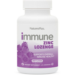 Nature's Plus Immune Zinc 60 Παστίλιες