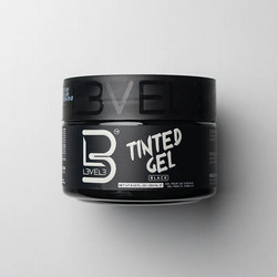 Level3 Tinted Black Gel Μαλλιών Ανδρικό με Χρώμα 250ml