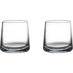 Zone Denmark Ποτήρια Ποτού Lowball Κρυστάλλινα Σετ 2 Τμχ 220 ml - Rocks Clear