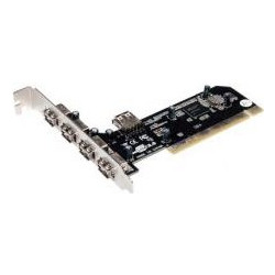 PCI CARD USB 2 4+1 PORTS