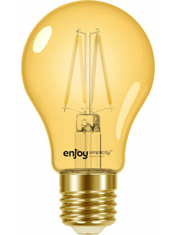 EL825901 | EL825901 | LED FILLAMENT AMBER DIM|A60 4W(30w) E27|2000k|320lm|enjoysimplicity(TM)