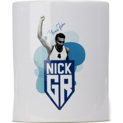 NICK GALIS 225NGCUP-002-NICK GR Λευκό