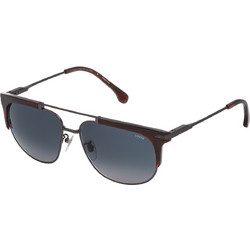 Lozza SL2279M 0627 Ανδρικά Γυαλιά Ηλίου Aviator Μεταλλικά Μαύρα με Μαύρο Polarized Φακό