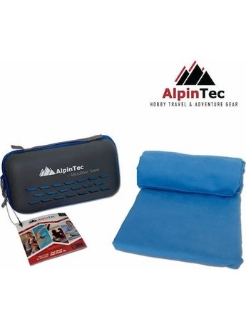 AlpinTec Drysoft Antibacterial - Πετσέτα Microfiber 60x120cm, Χρώμα: Blue
