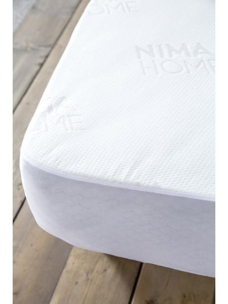 Επίστρωμα μονό αδιάβροχο 100x200+30 Jacquard "Nima Home"