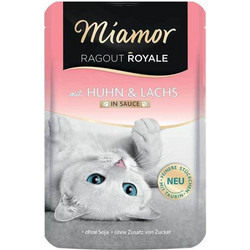 Finnern Miamor Adult Ragout Royale with Chicken & Salmon in Gravy 100gr