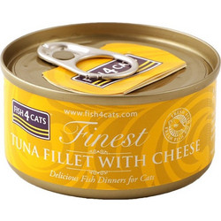 Fish4Cats Finest Adult with Tuna & Cheese 70gr
