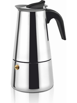 Haeger Moka Μπρίκι Espresso 10Cups Inox