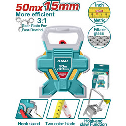 TOTAL ΕΠΑΓΓ. ΜΕΤΡΟΤΑΙΝΙΑ 50m Fibreglass (TMTF18506)