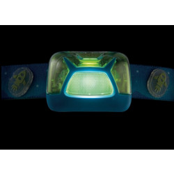 Petzl TIKKID Μπλε Φακός Κεφαλής Εργασίας Μπαταρίας Αδιάβροχος 30lm