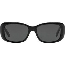 Vogue VO2606S W44/87 Γυναικεία Γυαλιά Ηλίου Ορθογώνια Κοκάλινα Μαύρα με Μαύρο Φακό