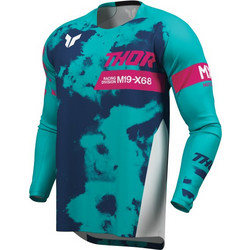 Μπλούζα Παιδική THOR Youth Launchmode Bleach Jersey Μπλέ-Ροζ-Άσπρο