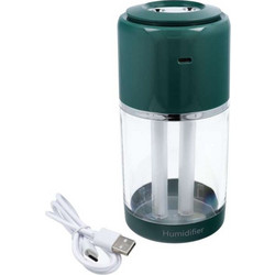 H10 - Συσκευή Αρωματωθεραπείας 520ml με Υγραντήρα σε Πράσινο Xρώμα