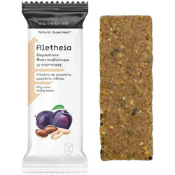 Vican Aletheia Energy Bar Δαμάσκηνο Φυστικοβούτυρο 50gr