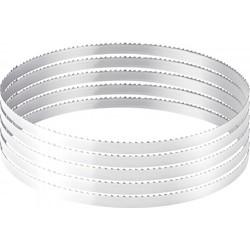 Λεπίδα πριονοκορδέλας VEVOR, μήκος 2780 mm, λεπίδα πριονοκορδέλας 4 TPI με 18 αιχμηρά δόντια σκληρυμένα HRC, ανθρακούχος χάλυβας υψηλής αντοχής SK5, πλάτος 16 mm, αντικατάσταση για τις κύριες μάρκες π