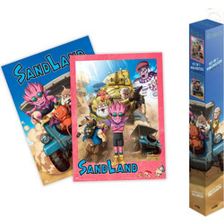 SAND LAND - Set of 2 Mini Posters 38x52cm
