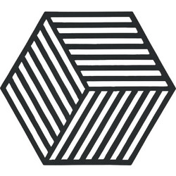 Σουπλά Hexagon 330135 Για Ζεστά Σκεύη 16x14cm Black Zone Denmark Σιλικόνη