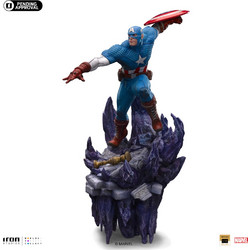 Iron Studios Marvel Captain America Deluxe 34cm