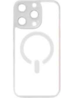 Θήκη Hybrid MagSafe Frosted Back Cover με Προστασία Κάμερας για iPhone 17 Pro Max - ΛΕΥΚΟ