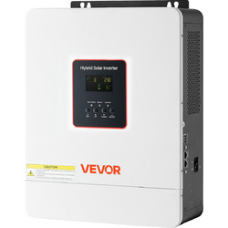VEVOR 4000W Υβριδικός Ηλιακός Μετατροπέας, 24V DC σε 230V AC, Καθαρό Ημίτονο, Με Ενσωματωμένο 120A MPPT και WiFi, Για Μπαταρίες Μολύβδου & Λιθίου - Εκτός Δικτύου LWNKYTJGP2308WYMP001V7