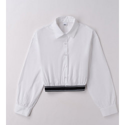 Ido Πουκάμισο Ls Fashion Shirt 4F493-00-0113-477068 Λευκό Κορίτσι