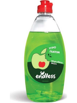 Endless Υγρό Πιάτων με Άρωμα Πράσινο Μήλο 500ml