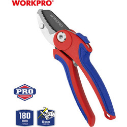 ΨΑΛΙΔΑ ΚΛΑΔΟΥ ΜΕ ΑΜΟΝΙ 180mm WP332003 WORKPRO (PROFI) (ΚΑΡΤΕΛΑ)