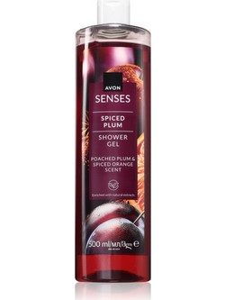 Avon Senses Spiced Plum Αφρόλουτρο σε Gel 500ml