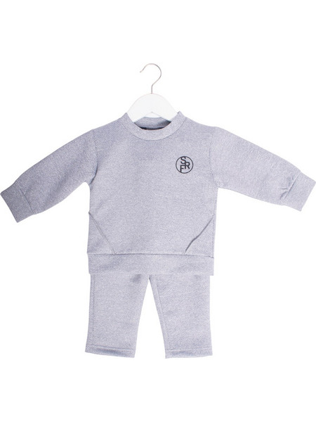 Serafino Παιδικό Σετ Φόρμας Γκρι FW25-6236