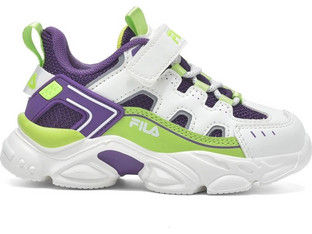 Fila Memory Spinel 3 Παιδικά Sneakers Λευκά Μωβ 7YF33002-816