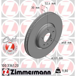 Zimmermann Δισκόπλακα - 100.3361.20
