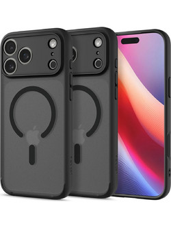 Spigen Ultra Hybrid MagFit Back Cover Frost Black (iPhone 17 Pro Max)