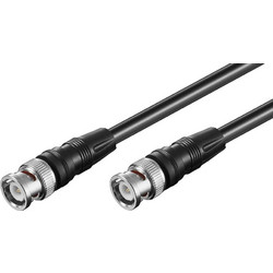 GOOBAY καλώδιο BNC 50074, RG59, 75 ohm, 5m, μαύρο