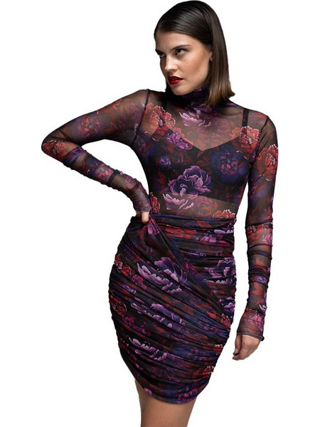 Bloom Passion Mesh Skirt