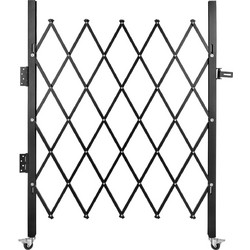 VEVOR Πτυσσόμενη Πόρτα Ασφαλείας 5'x5.5' SSFDMDM1.5X1.67M1V0