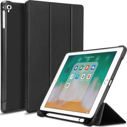 Θήκη Flip Cover Stand με Υποδοχή Apple Pencil για iPad Pro 2018/2020/2021/2022/Air 2024 11"/Air 2020/2022 10.9" μαύρη