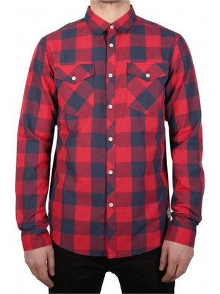 IRIEDAILY Men Valle Dot Shirt - NAVY RED - 5168341