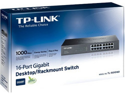 TP-Link TL-SG1016D V10 Unmanaged L2 Switch με 16 Θύρες Ethernet 1Gbps