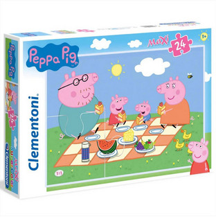 Παιδικό Puzzle Clementoni Maxi Peppa Tο Γουρουνάκι 24 Κομμάτια