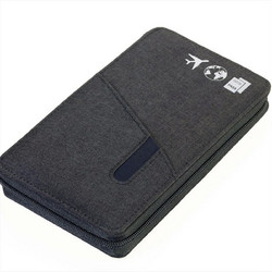 Troika Θήκη Για Ταξιδιωτικά Έγγραφα Cargo Safe Dark Grey - TRV90/DG